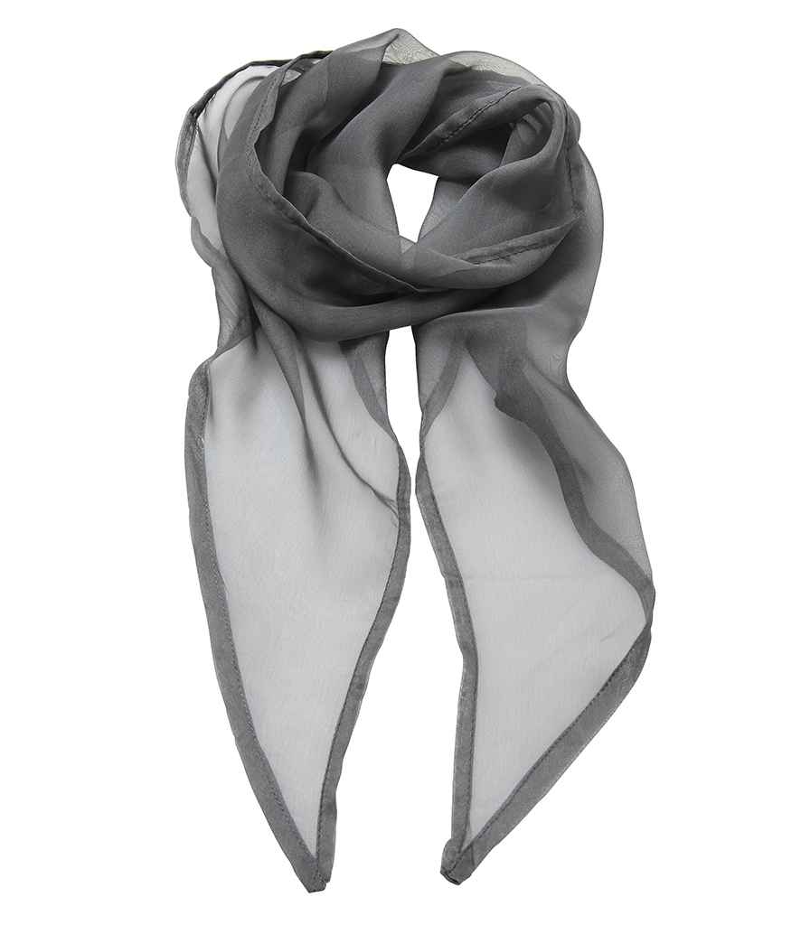 Sgarff Chiffon 'Lliwiau' Premier