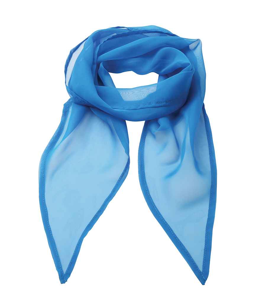 Sgarff Chiffon 'Lliwiau' Premier