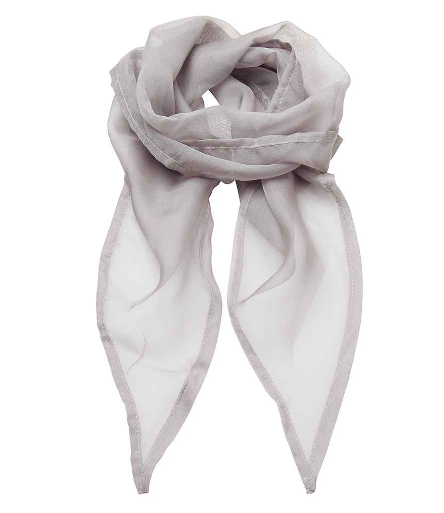 Sgarff Chiffon 'Lliwiau' Premier