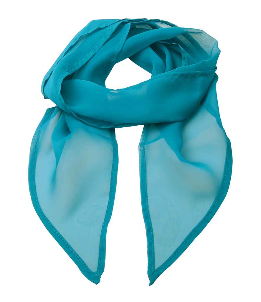 Sgarff Chiffon 'Lliwiau' Premier