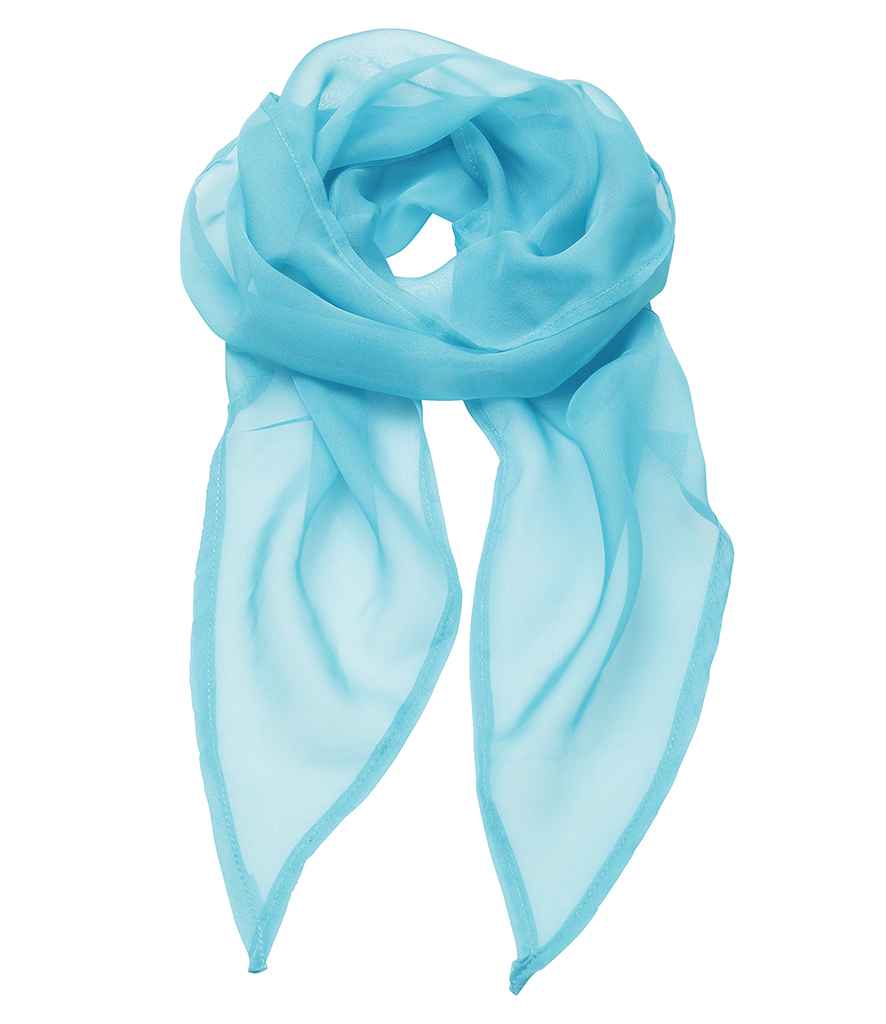 Sgarff Chiffon 'Lliwiau' Premier