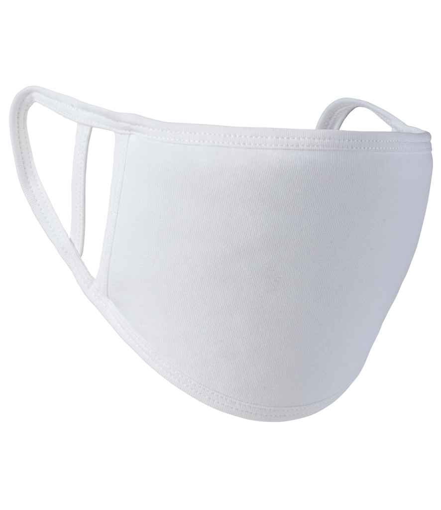 Gorchudd Wyneb 2-Ply golchadwy Premier - Pecyn o 5