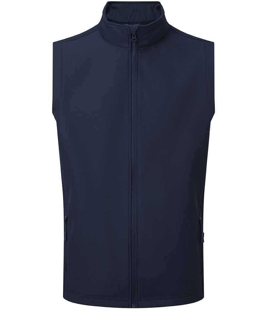 Gilet Cregyn Meddal Argraffadwy wedi'i Ailgylchu Premier Windchecker®