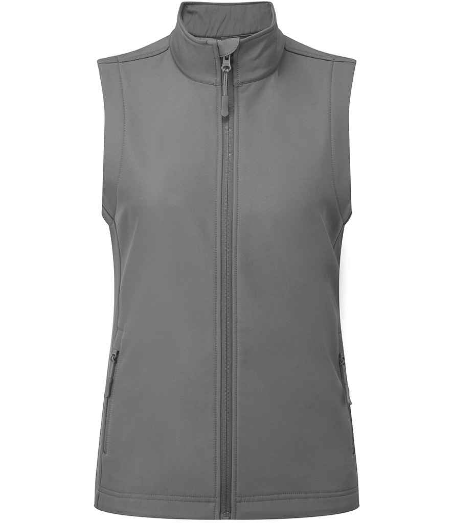 Gilet Cregyn Meddal Argraffadwy Argraffadwy Premier Ladies Windchecker®