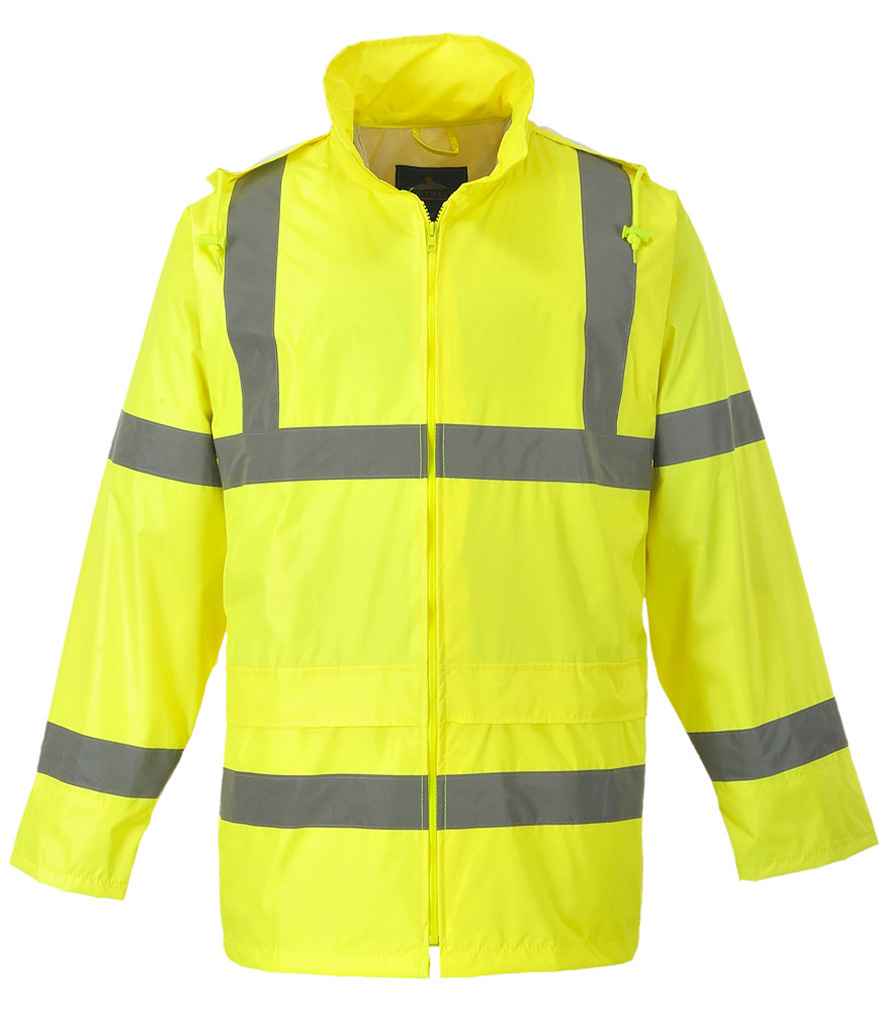 Siaced Glaw Hi-Vis Portwest