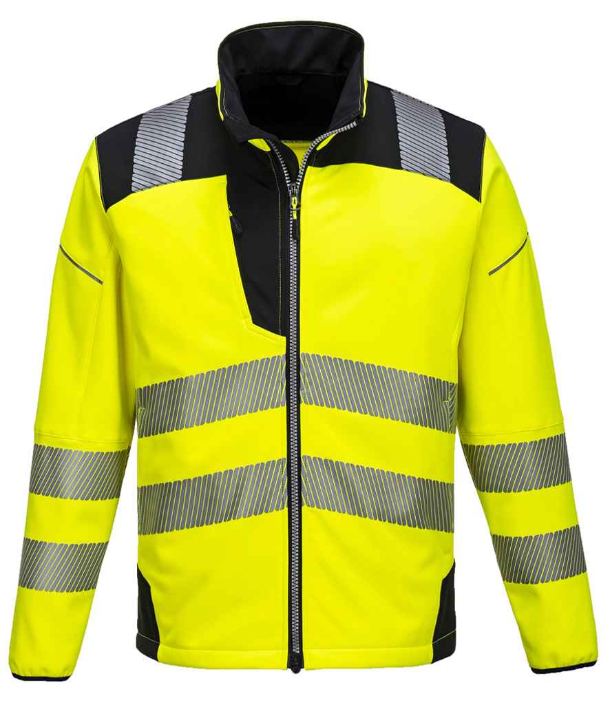 Portwest PW3 Siaced Cregyn Meddal Hi-Vis