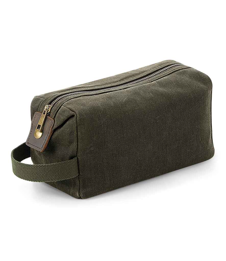Bag Golchi Cynfas Cwyr Treftadaeth Quadra