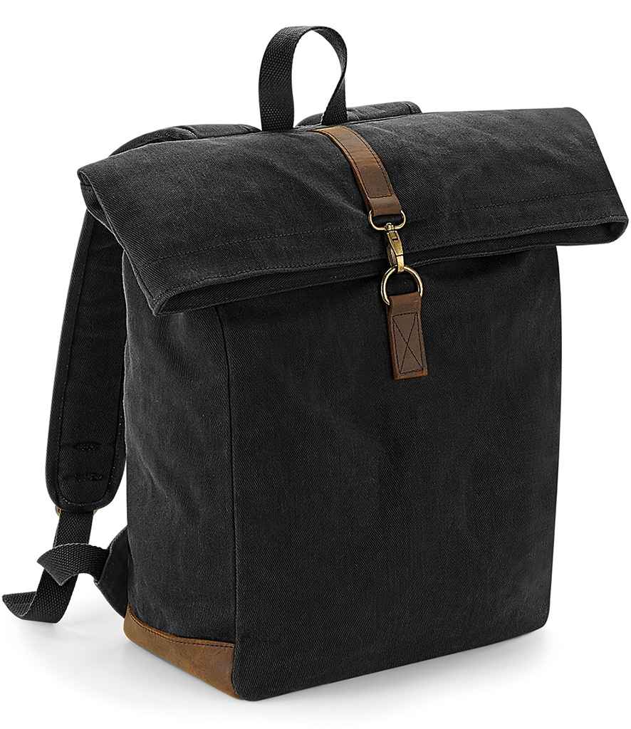 Backpack Cynfas Cwyr Treftadaeth Quadra