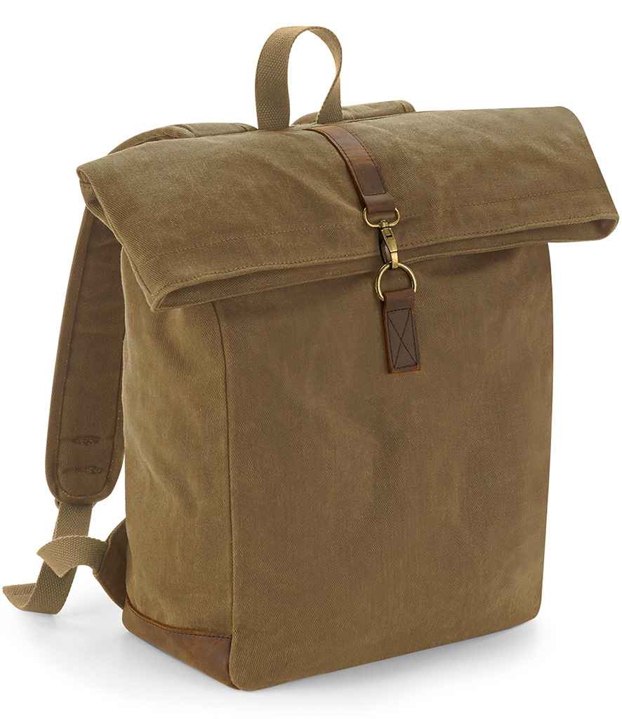 Backpack Cynfas Cwyr Treftadaeth Quadra