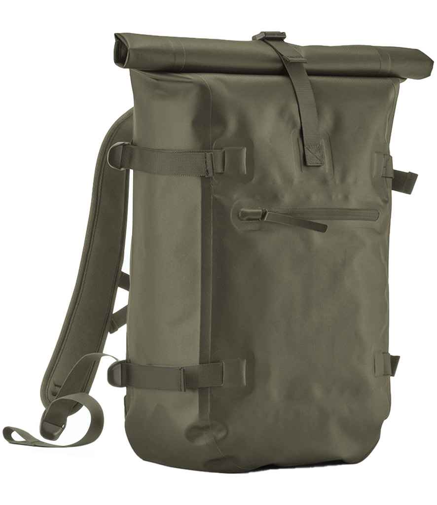 Backpack Roll-Top gwrth-ddŵr Quadra