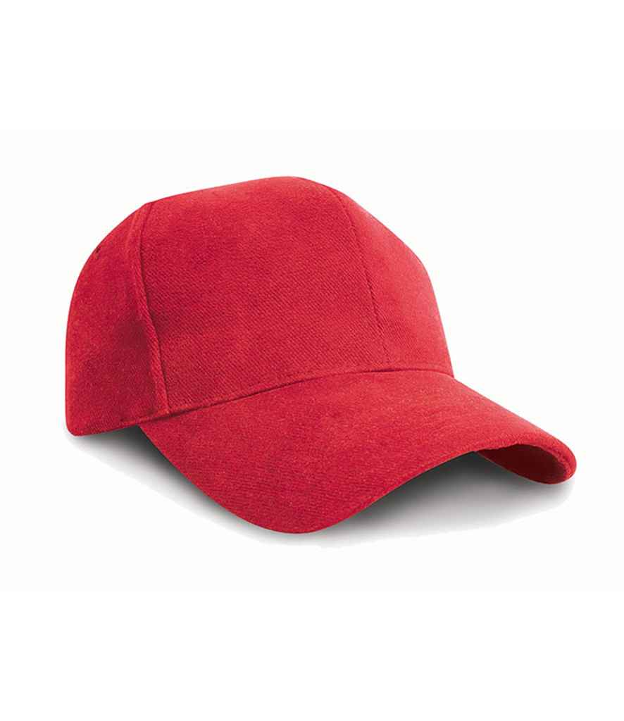 Canlyniad Pro-Style Cap Cotwm Brwsio Trwm