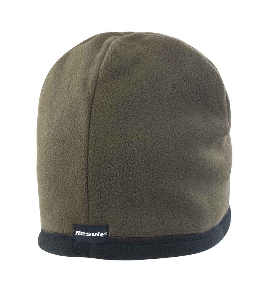Canlyniad Reversible Micro Fleece Bob Het