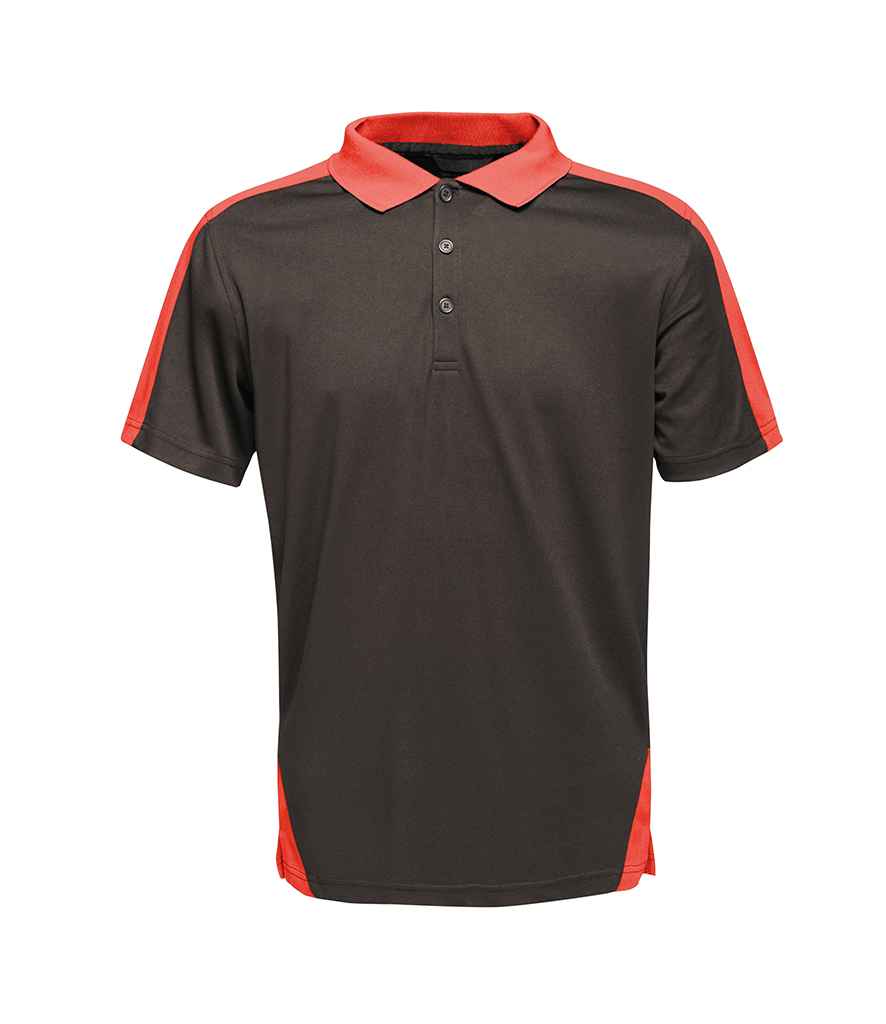 Regatta Cyferbynnedd Crys Polo Wicking Cyflym