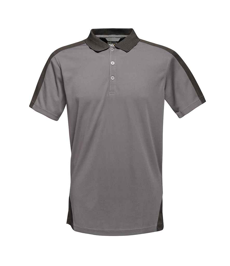 Regatta Cyferbynnedd Crys Polo Wicking Cyflym