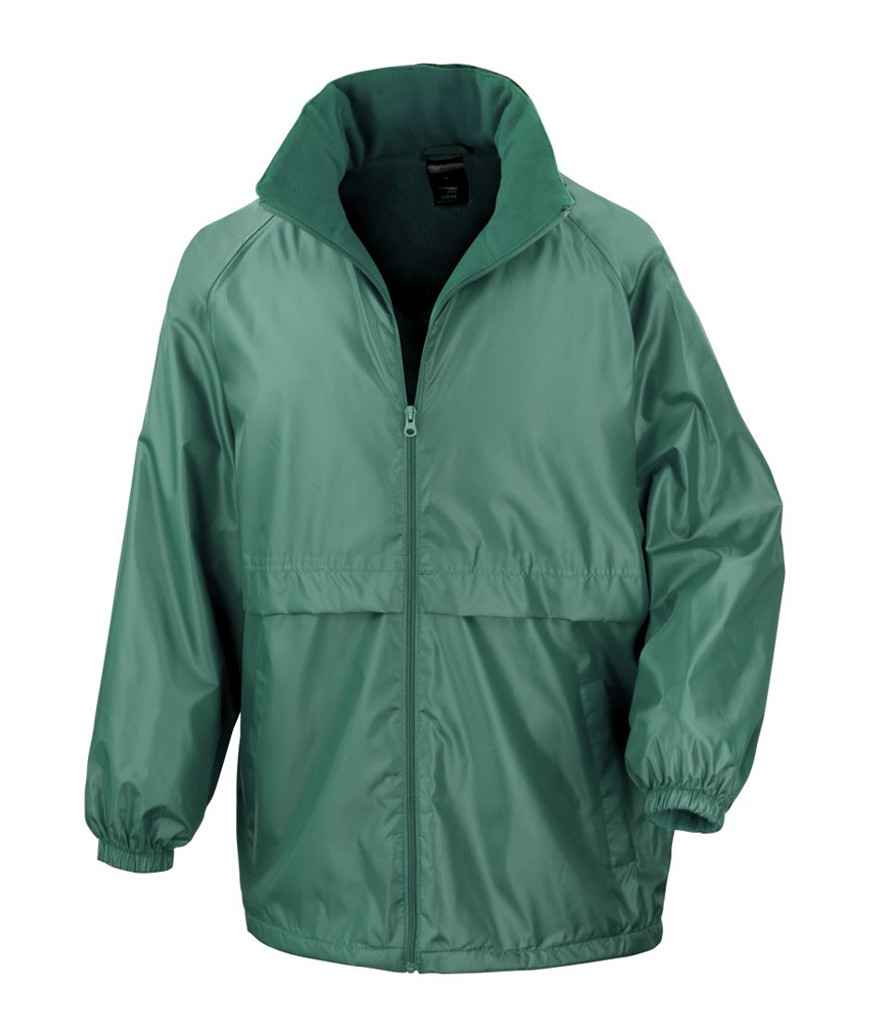 Canlyniad Craidd Micro Fleece Leinio Siaced