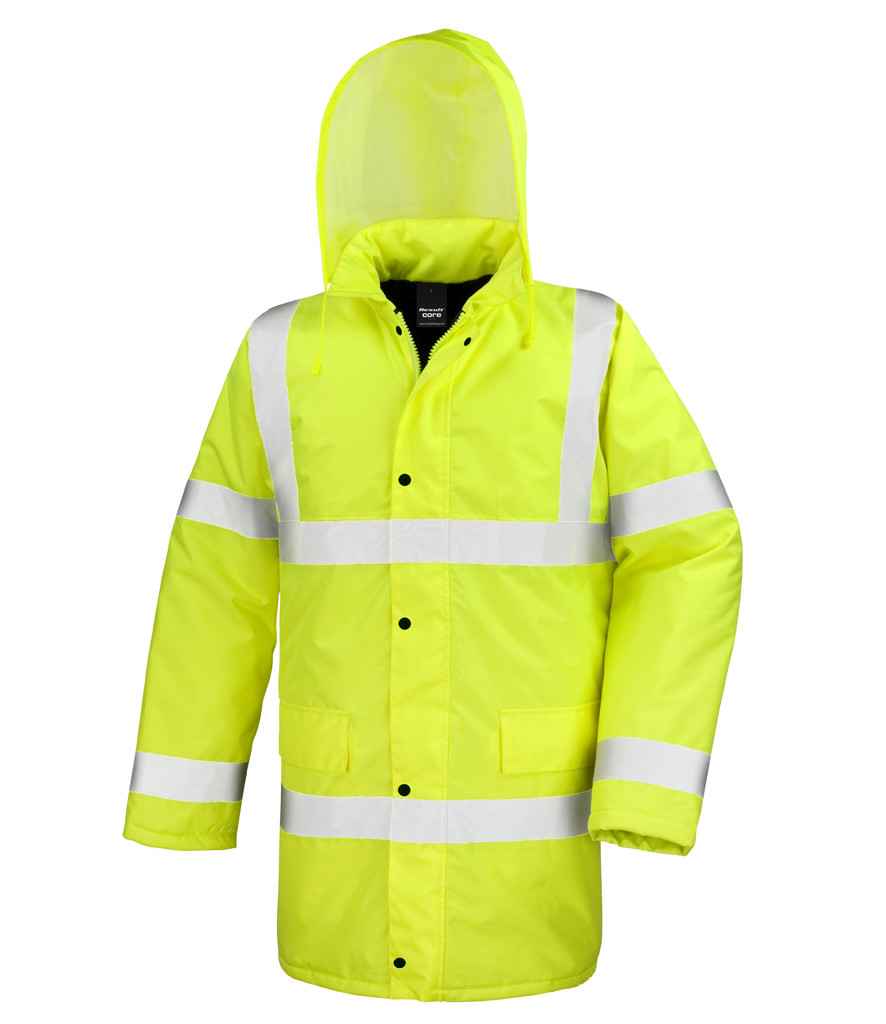 Canlyniad Côt Traffordd Hi-Vis Craidd