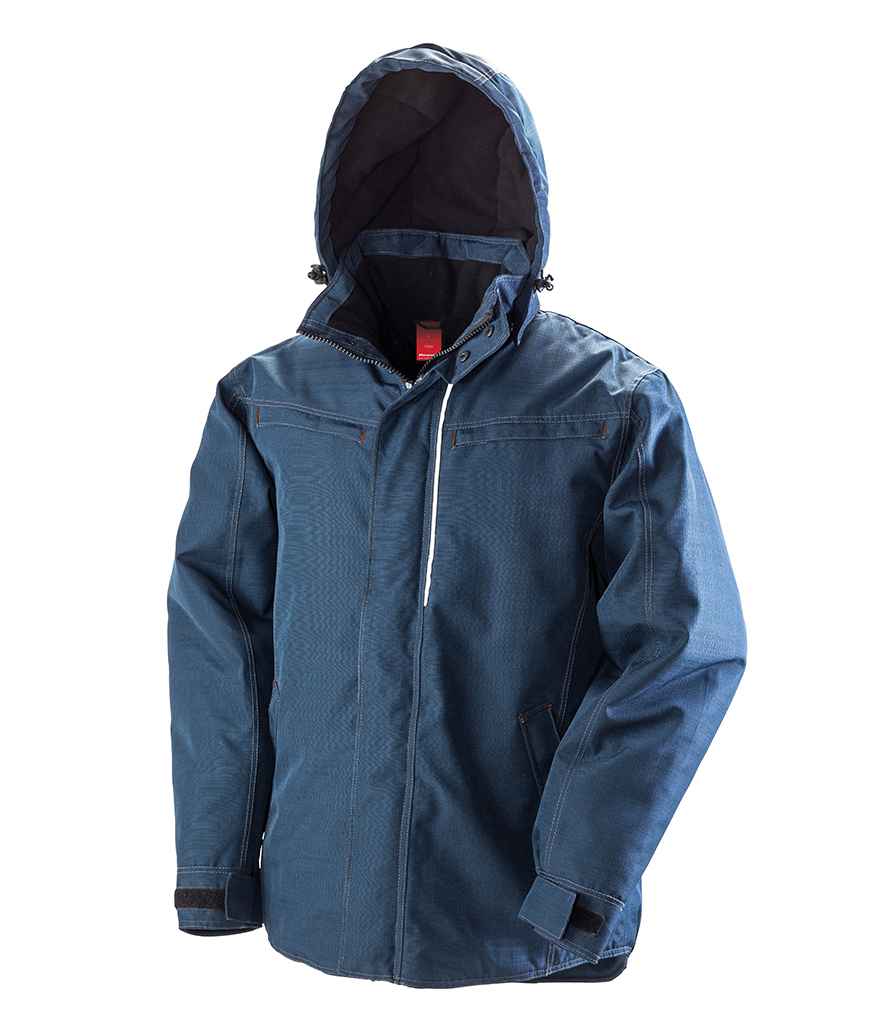 Canlyniad Gwaith-Guard Denim Gwead Siaced Garw
