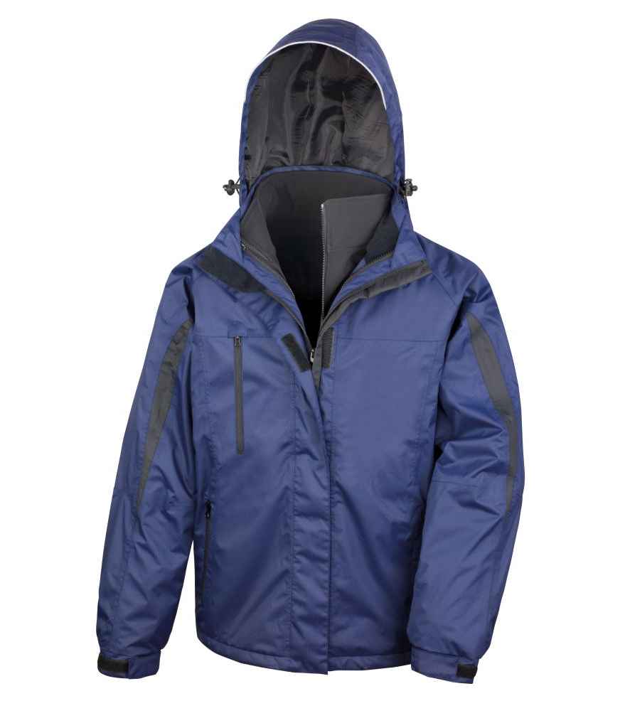 Siaced Canlyniad Siaced 3-mewn-1 gyda Soft Shell Inner