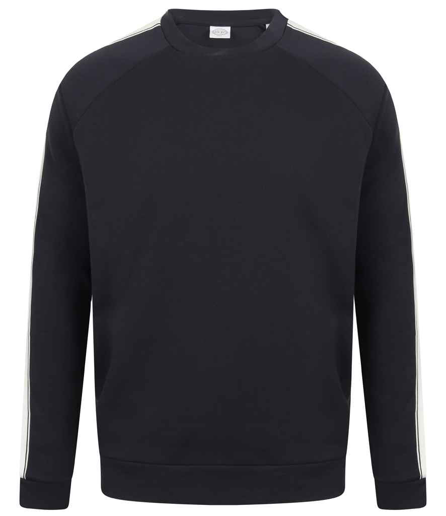 SF Crys Chwys Rhaglan Cyferbynnedd Unisex