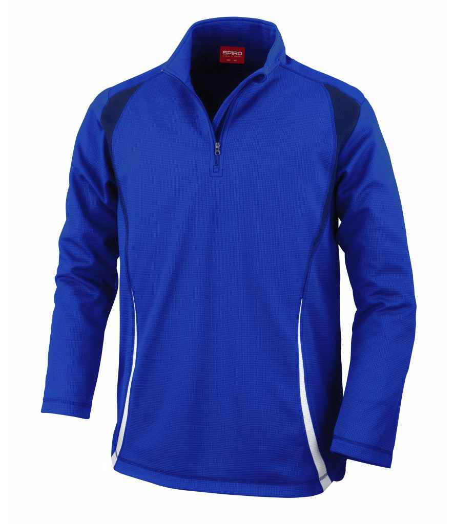 Hyfforddiant Treialu Gwddf Zip Spiro Unisex