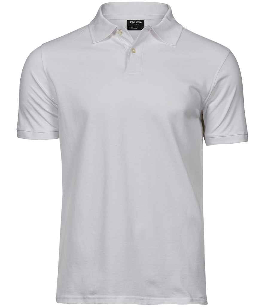 Tee Jays Crys Polo Cotwm Trwm Piqué
