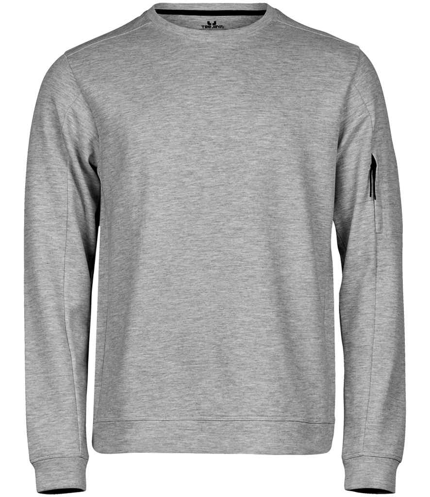 Crys Chwys Gwddf Criw Athletaidd Tee Jays