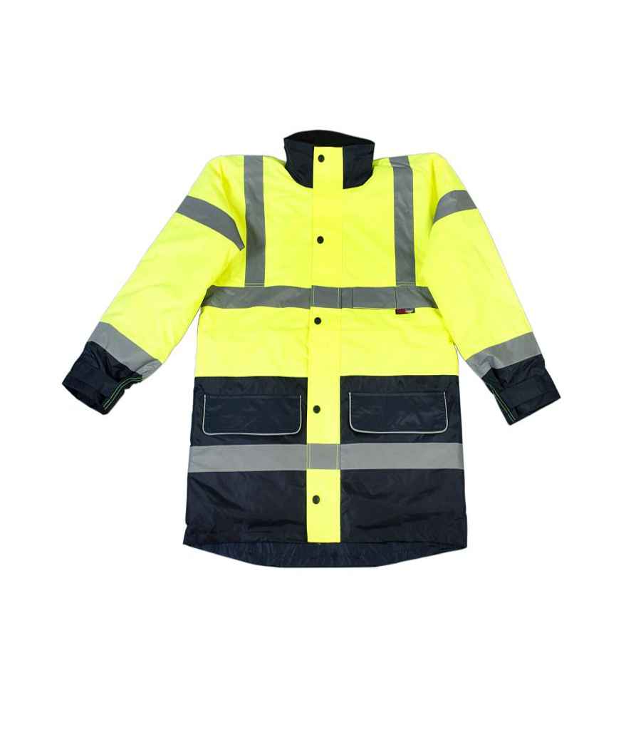 Siaced Traffig Cyferbynnedd Rhyfelwr Hi-Vis