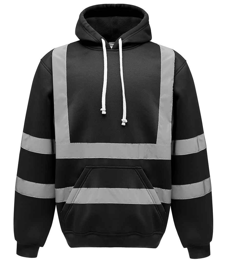 Hi-Vis Yoko yn Tynnu Hoodie Drosodd