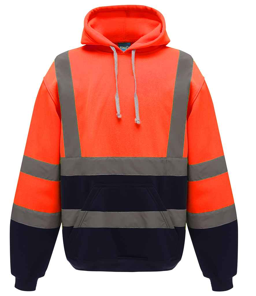 Hi-Vis Yoko yn Tynnu Hoodie Drosodd