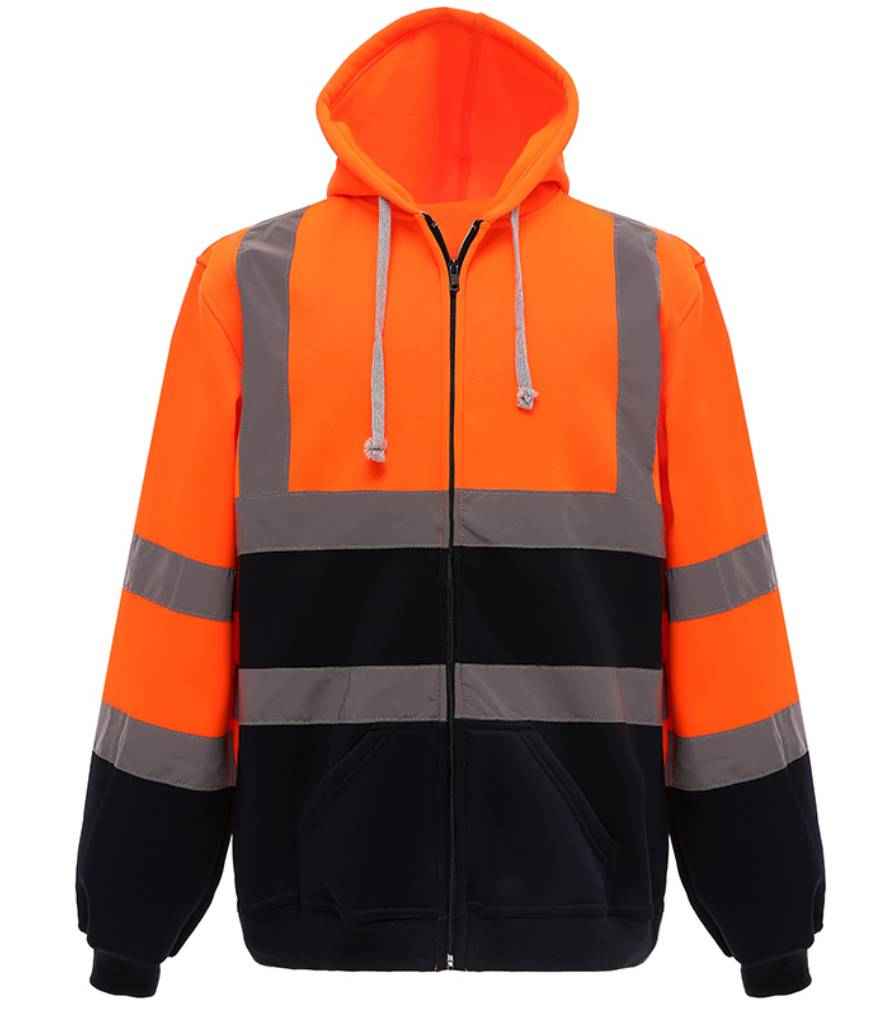 Hoodie Zip Hi-Vis Yoko