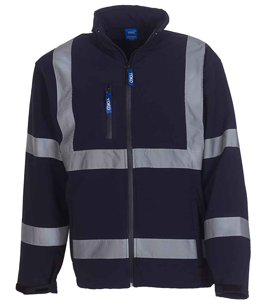 Siaced Cregyn Meddal Hi-Vis Yoko