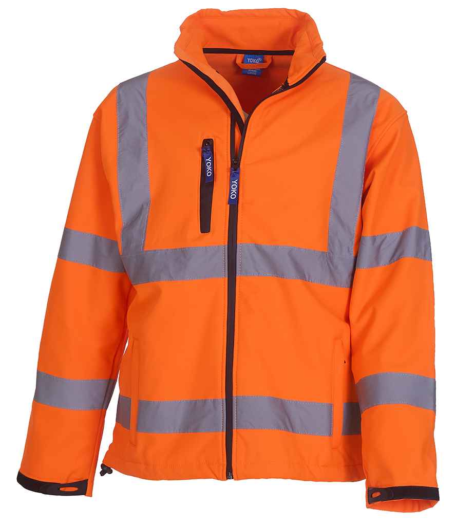 Siaced Cregyn Meddal Hi-Vis Yoko