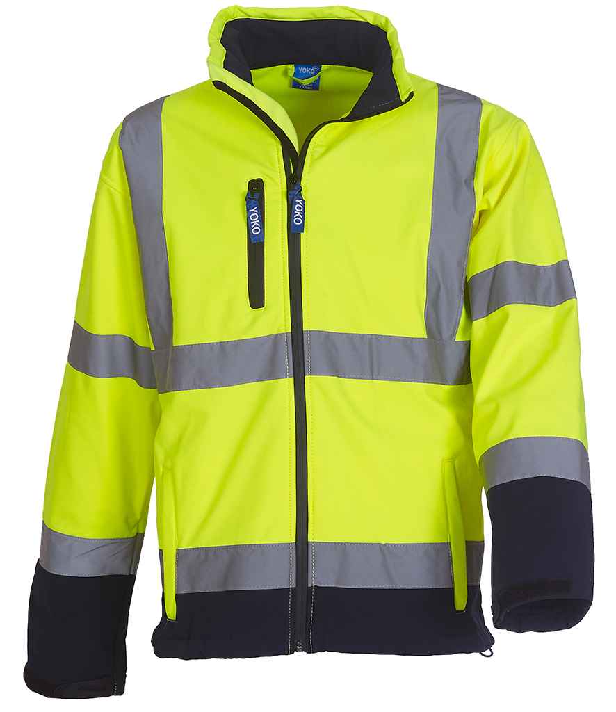 Siaced Cregyn Meddal Hi-Vis Yoko