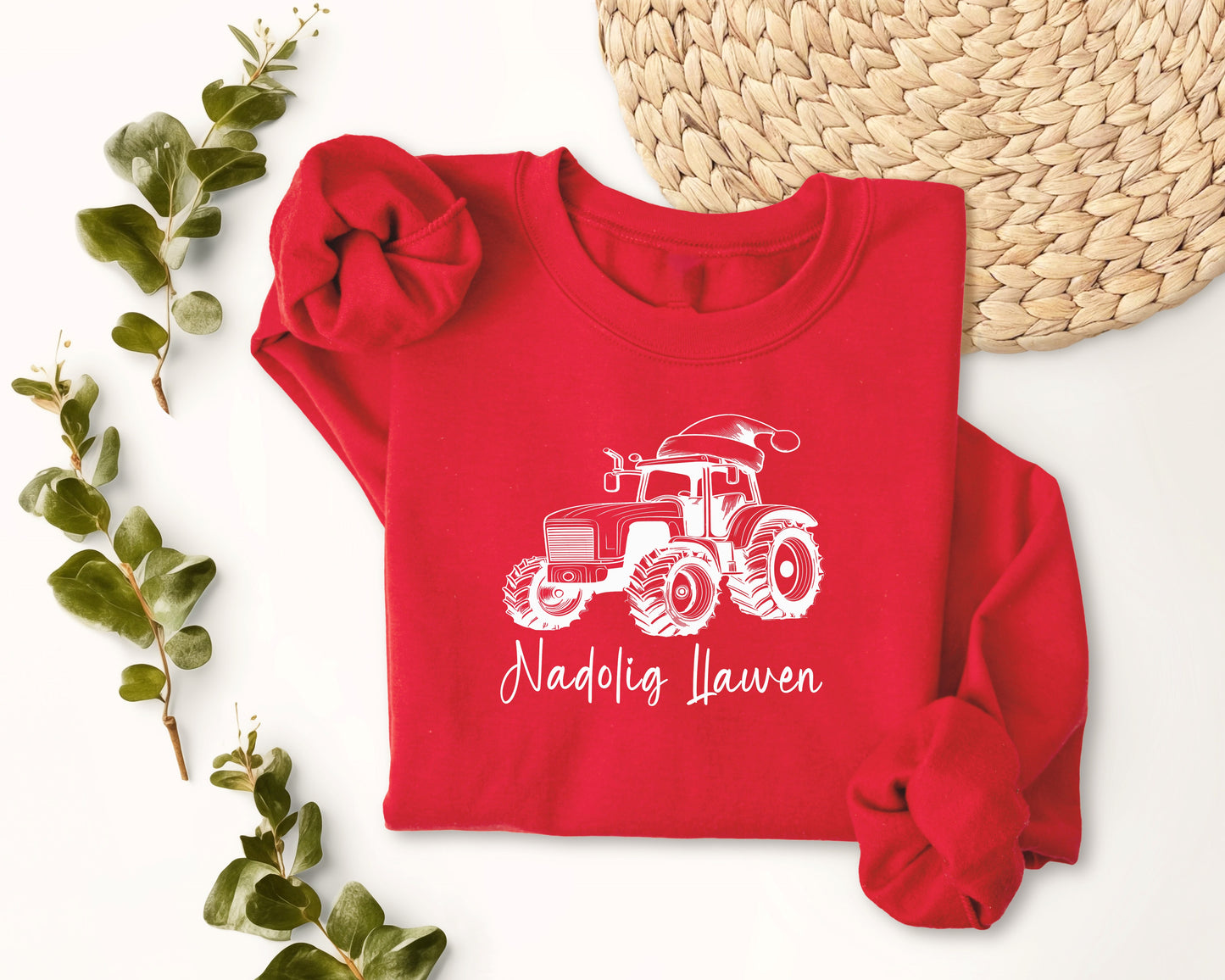 Christmas tractor sweatshirt