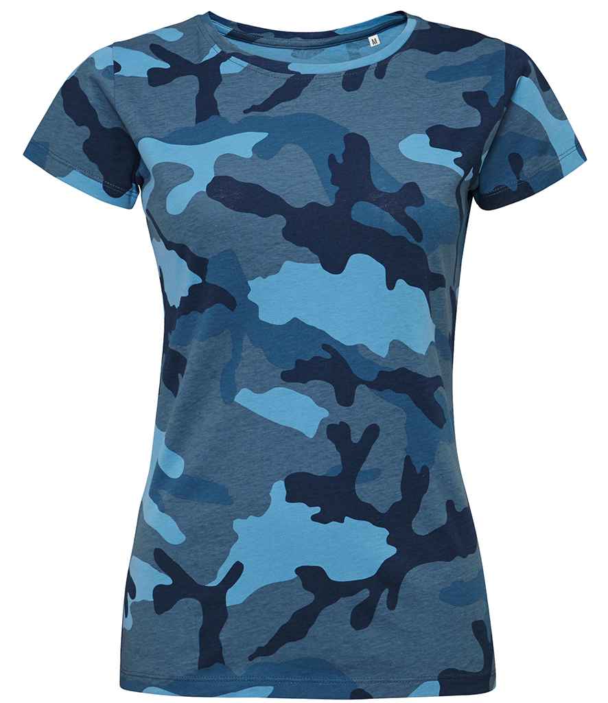 SOL'S Ladies Camo T-Shirt