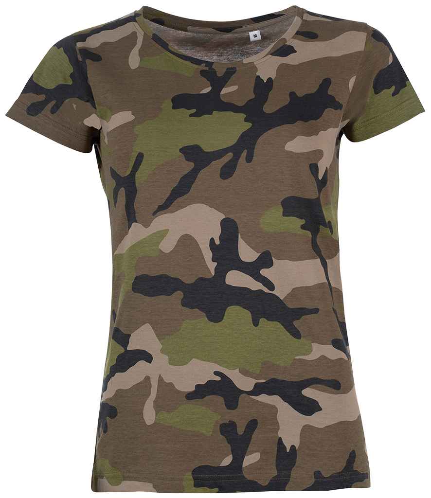 SOL'S Ladies Camo T-Shirt