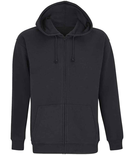 Sol'S Unisex Carter Hwdi Zip Llawn