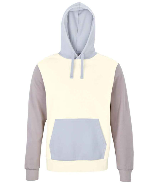 Hoodie Cyferbyniad Organig Unisex Collins SOL