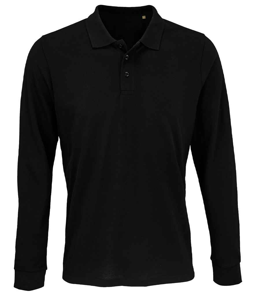 SOL'S Unisex Prime Long Sleeve Piqué Polo Shirt