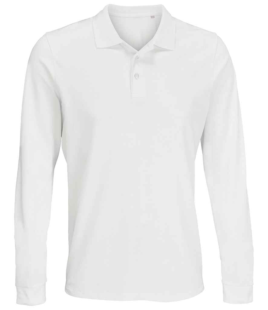 SOL'S Unisex Prime Long Sleeve Piqué Polo Shirt