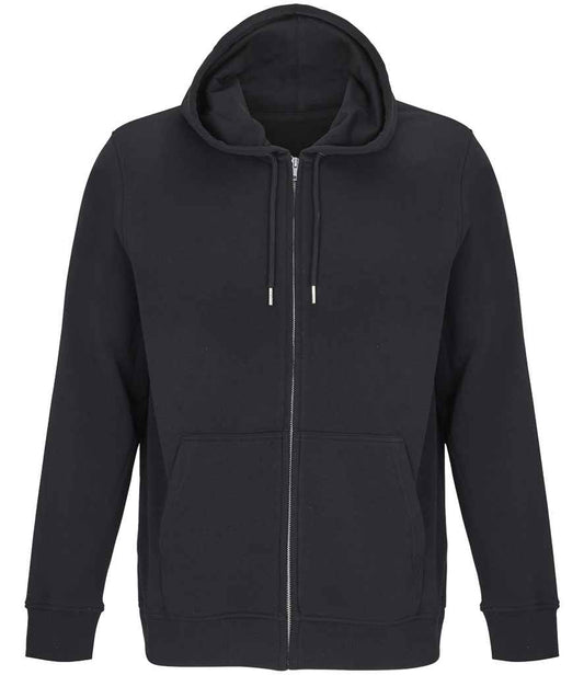 Sol'S Unisex Calipso Zip Hoodie Llawn