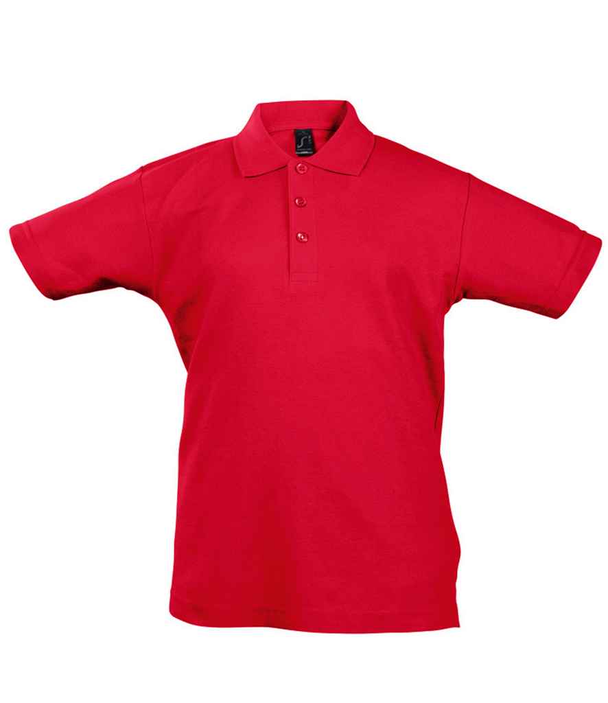 Crys Polo Cotwm Piqué Haf II Kids SOL