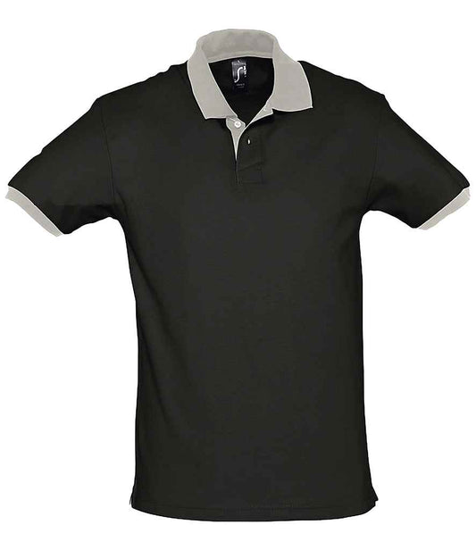 Crys Polo Cotton Piqué Cyferbynnedd SOL'S Prince