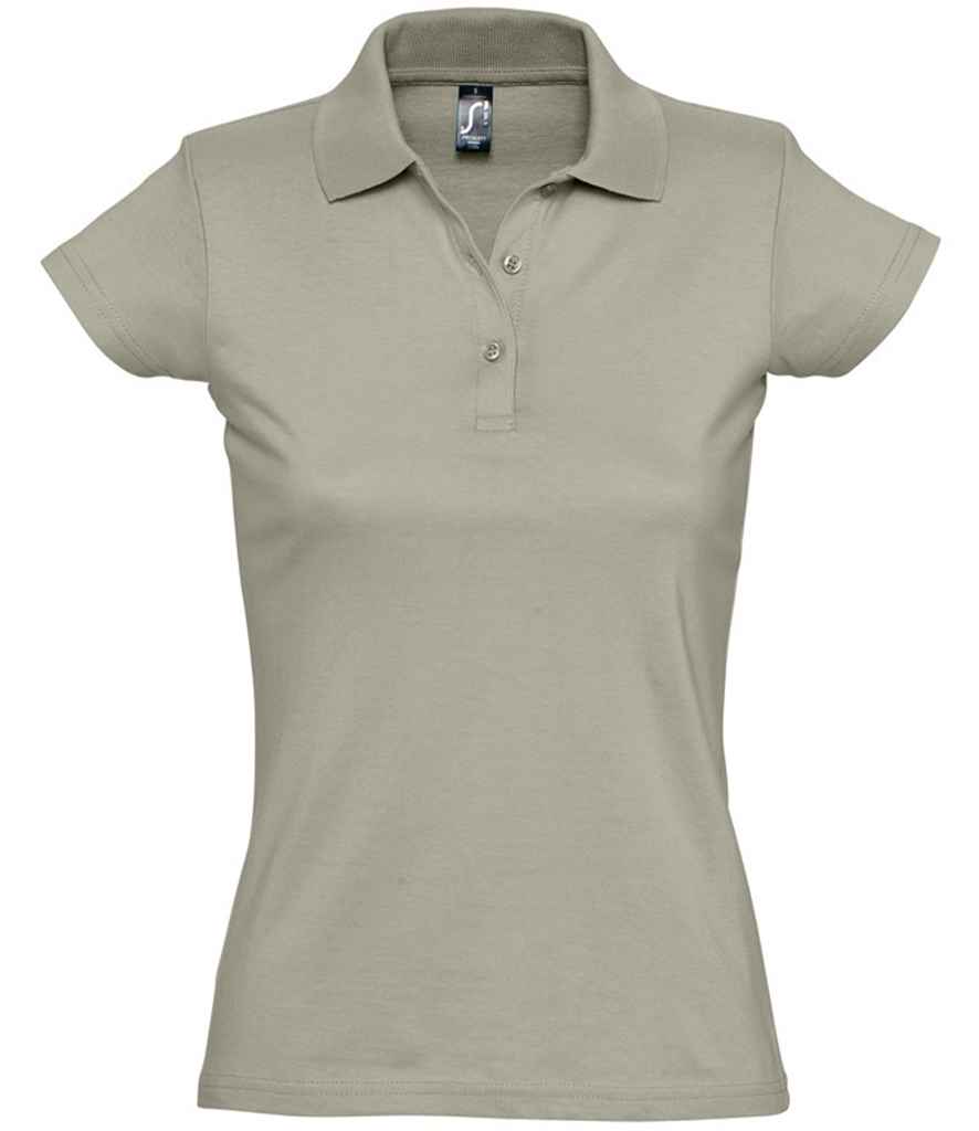 SOL'S Ladies Prescott Cotton Jersey Polo Shirt