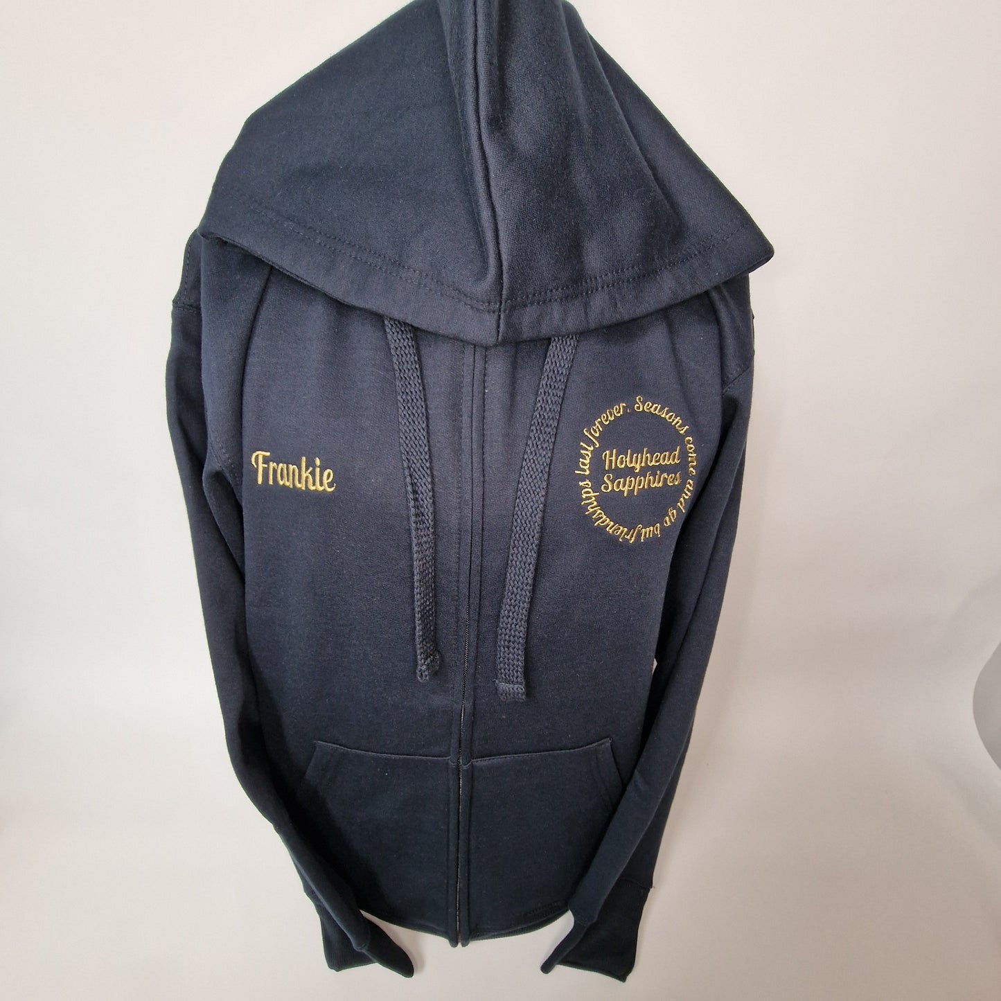 Holyhead sapphires Zip hood