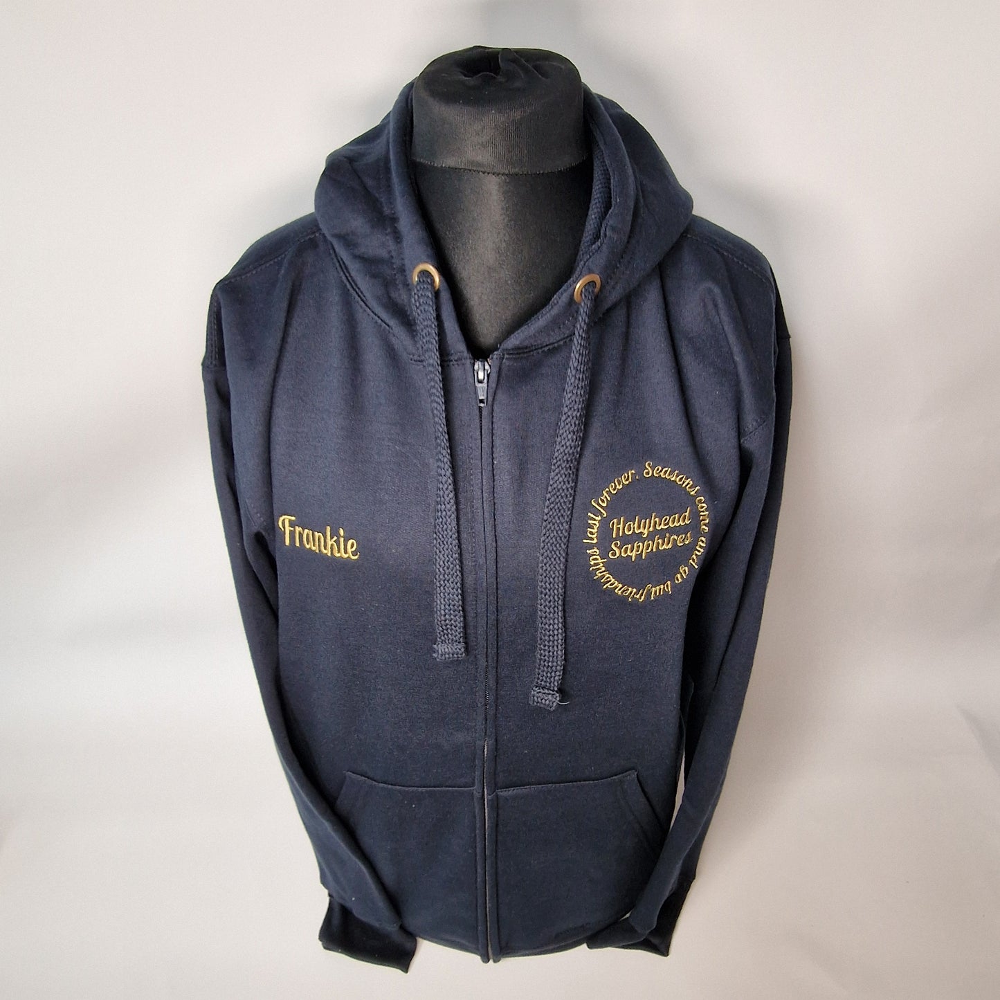 Holyhead sapphires Zip hood