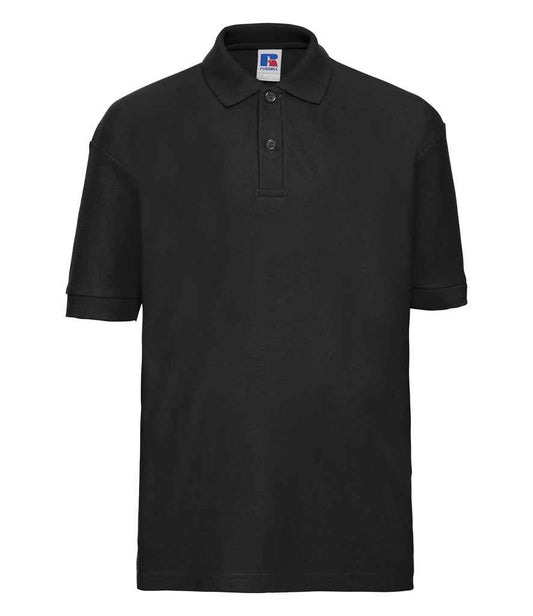 Crys Polo Poly/Cotton Piqué i Blant Russell Schoolgear