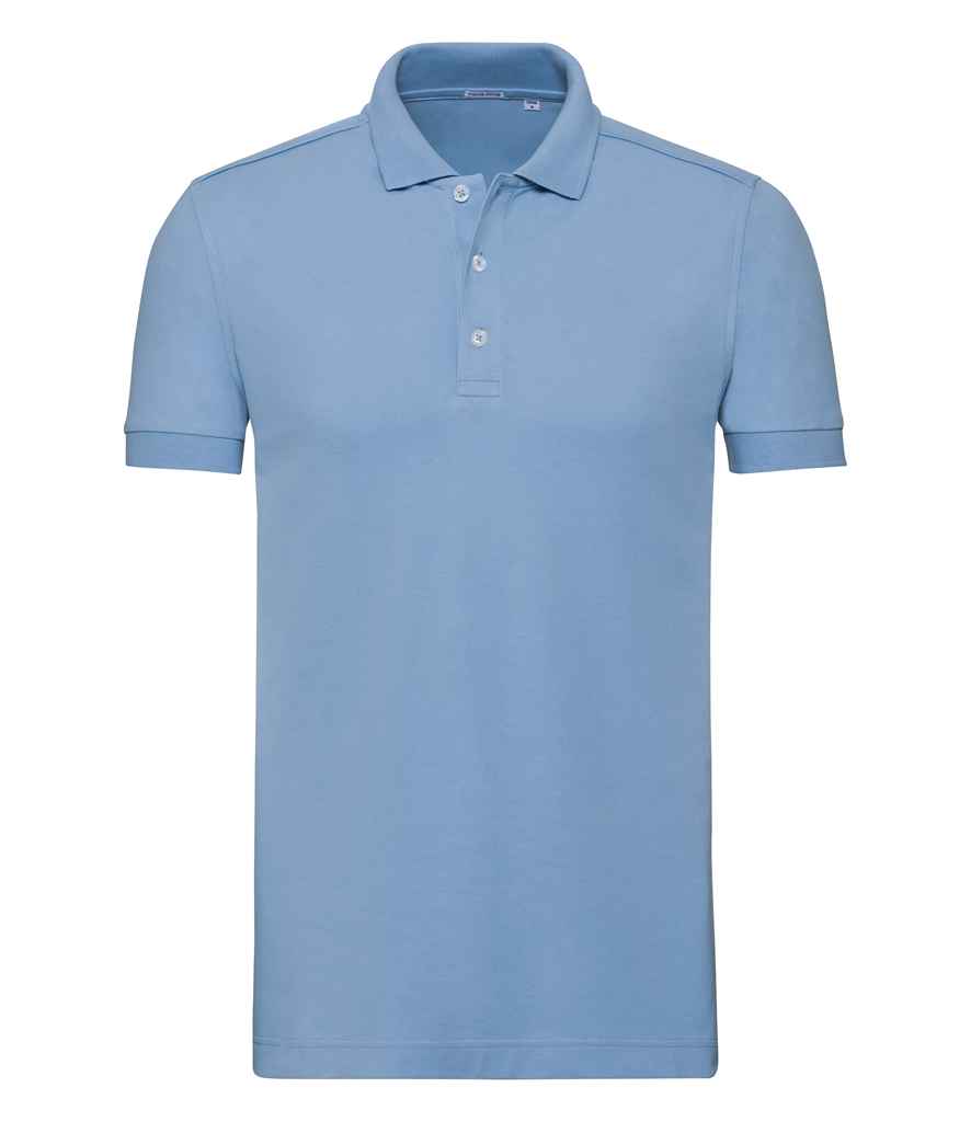 Russell Stretch Piqué Polo Shirt