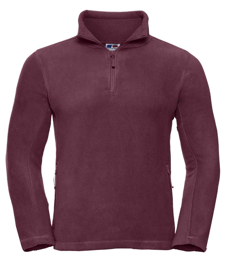 Russell Zip Neck Outdoor Fleece