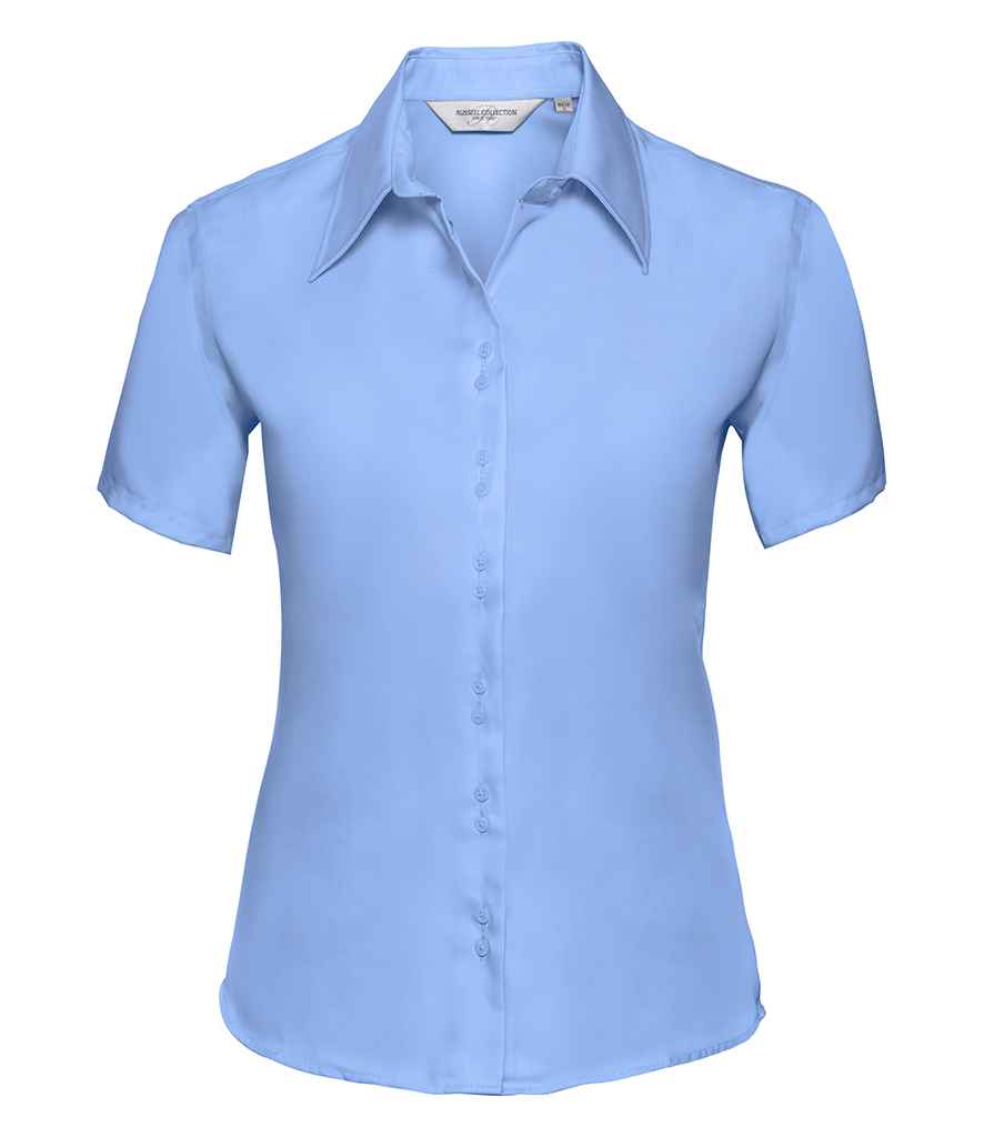 Russell Collection Ladies Short Sleeve Ultimate Non-Iron Shirt